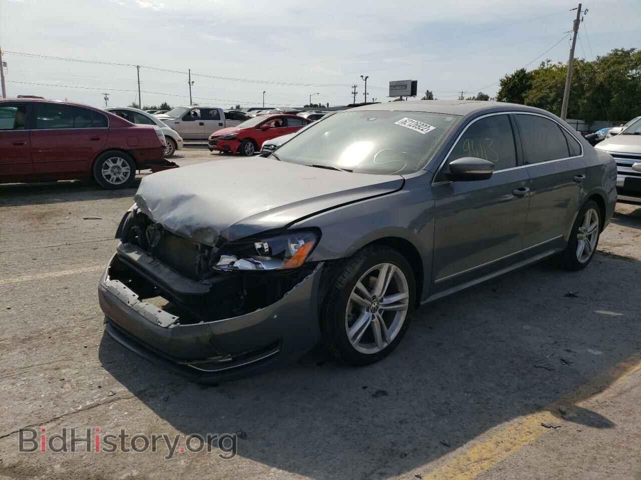 2014 VOLKSWAGEN PASSAT - VIN: 1VWCN7A38EC036683 - Фото 2