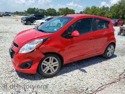 2015 Chevrolet SPARK LS, red — VIN KL8CA6S97FC746700, Copart