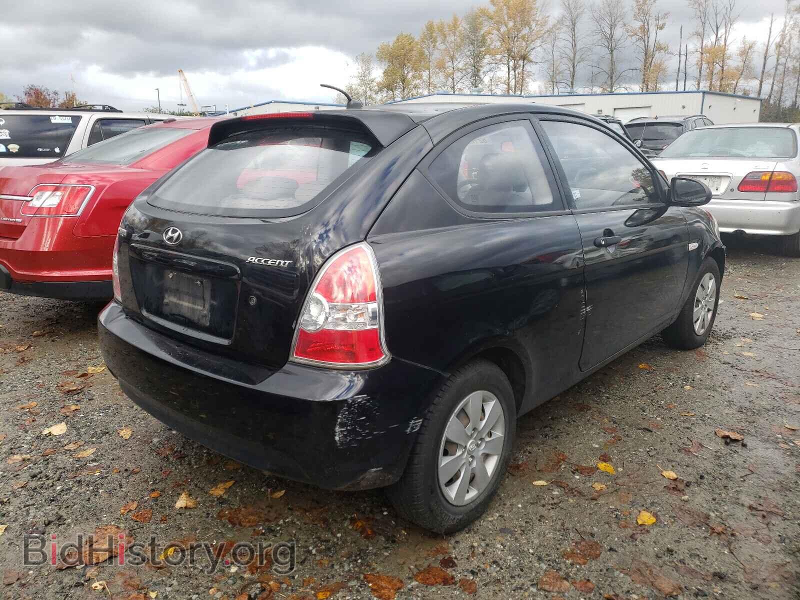 2009 HYUNDAI ACCENT - VIN: KMHCM36CX9U107367 - Фото 4