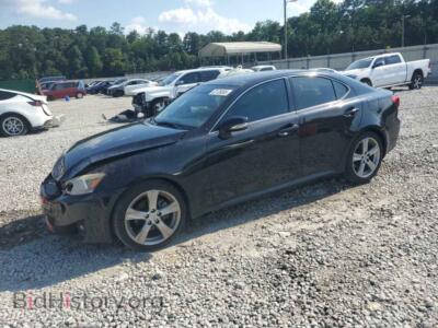 2012 Lexus IS 250, black — VIN JTHBF5C27C5159105, Copart