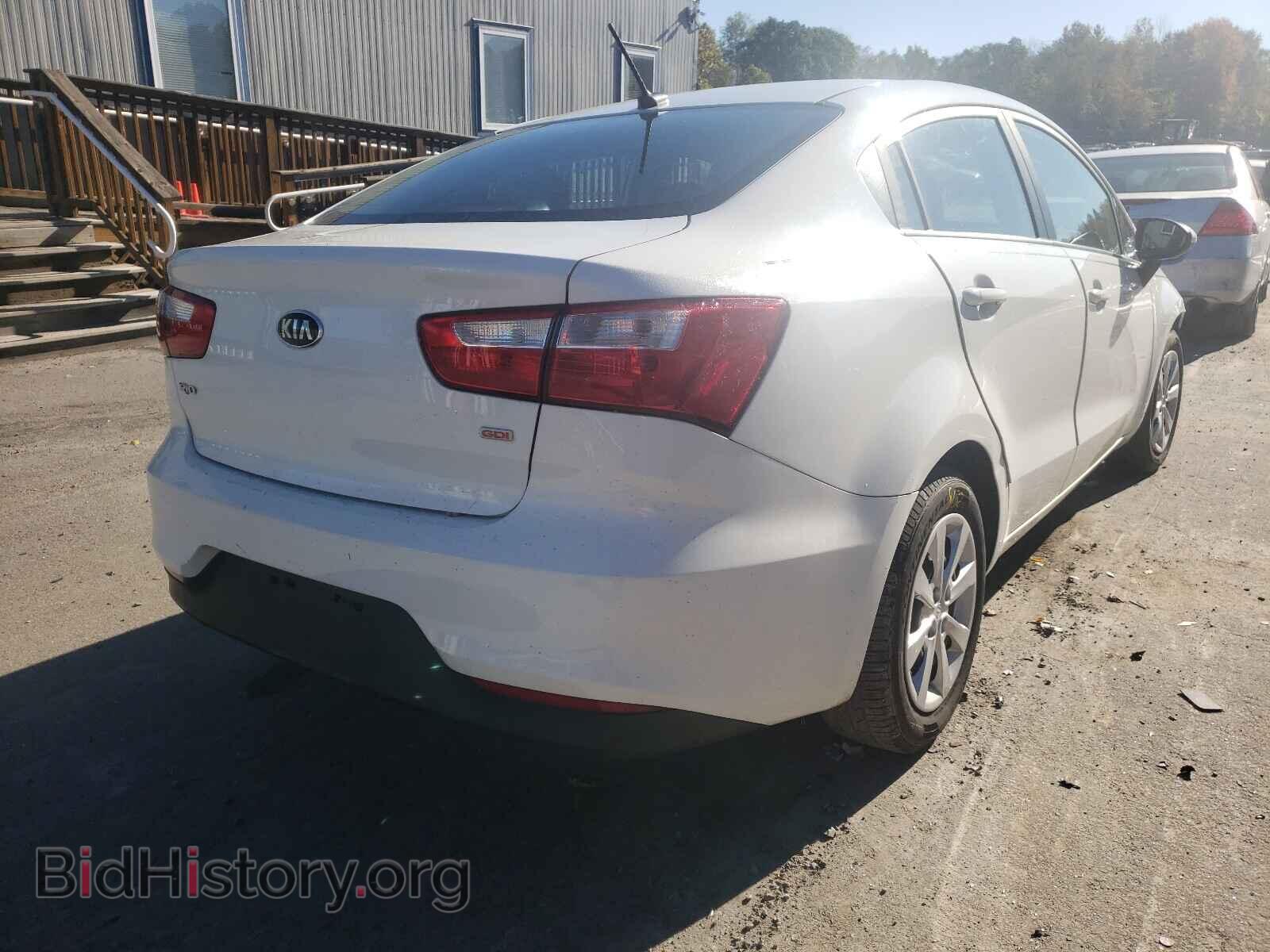 2016 KIA RIO - VIN: KNADM4A30G6659450 - Фото 4