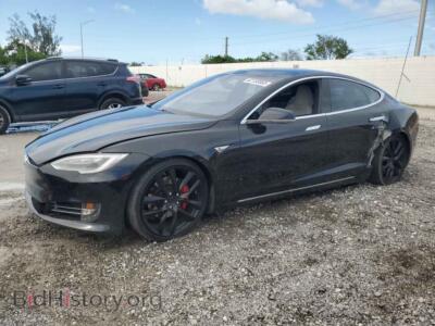 2016 Tesla MODEL S, черный — VIN 5YJSA1E26GF138952, Copart