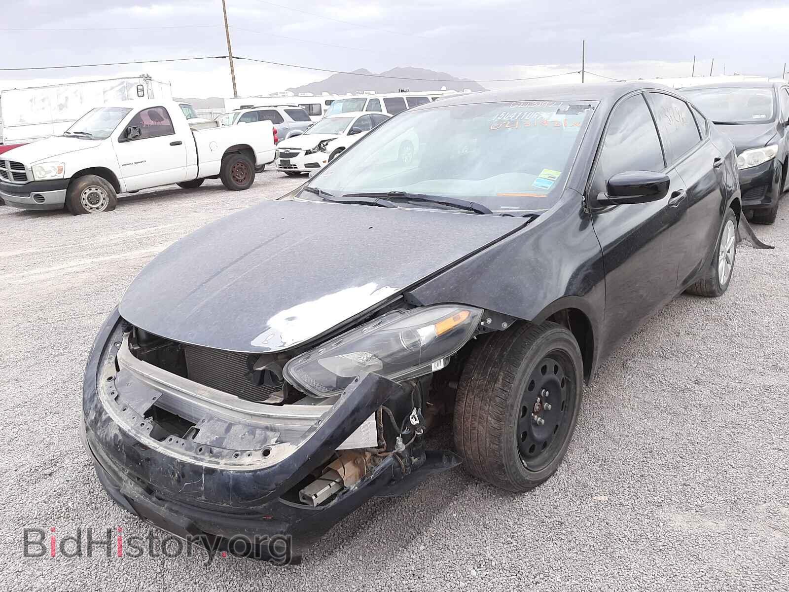 2014 DODGE DART - VIN: 1C3CDFBHXED877283 - Фото 2