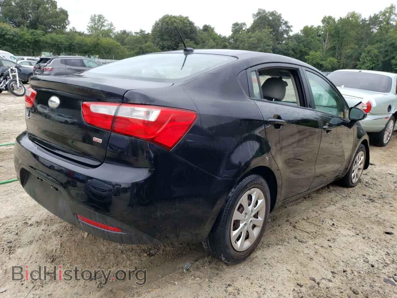 2014 KIA RIO - VIN: KNADM4A3XE6418458 - Фото 3