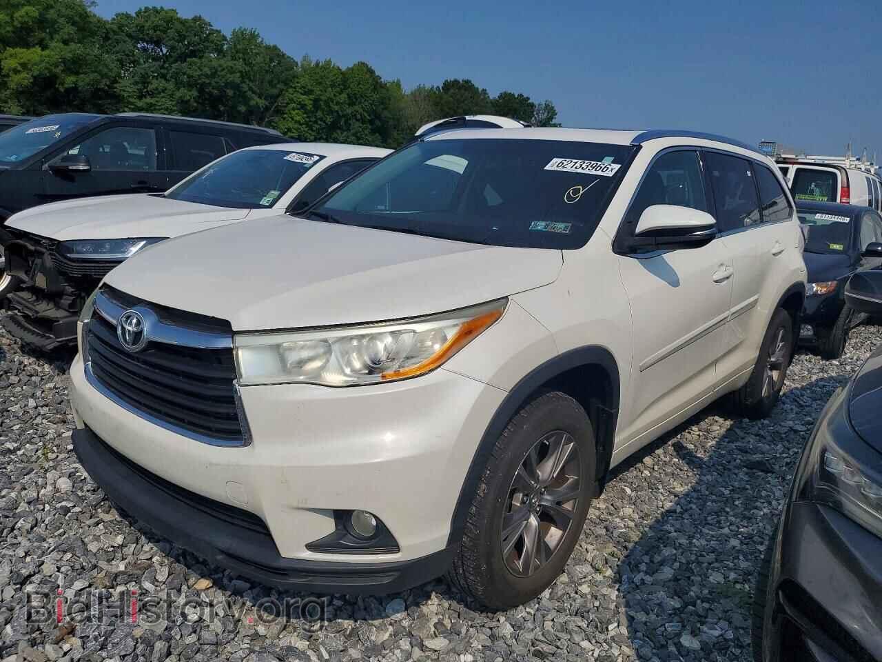 Фотография 5TDJKRFHXES029526 - TOYOTA HIGHLANDER 2014