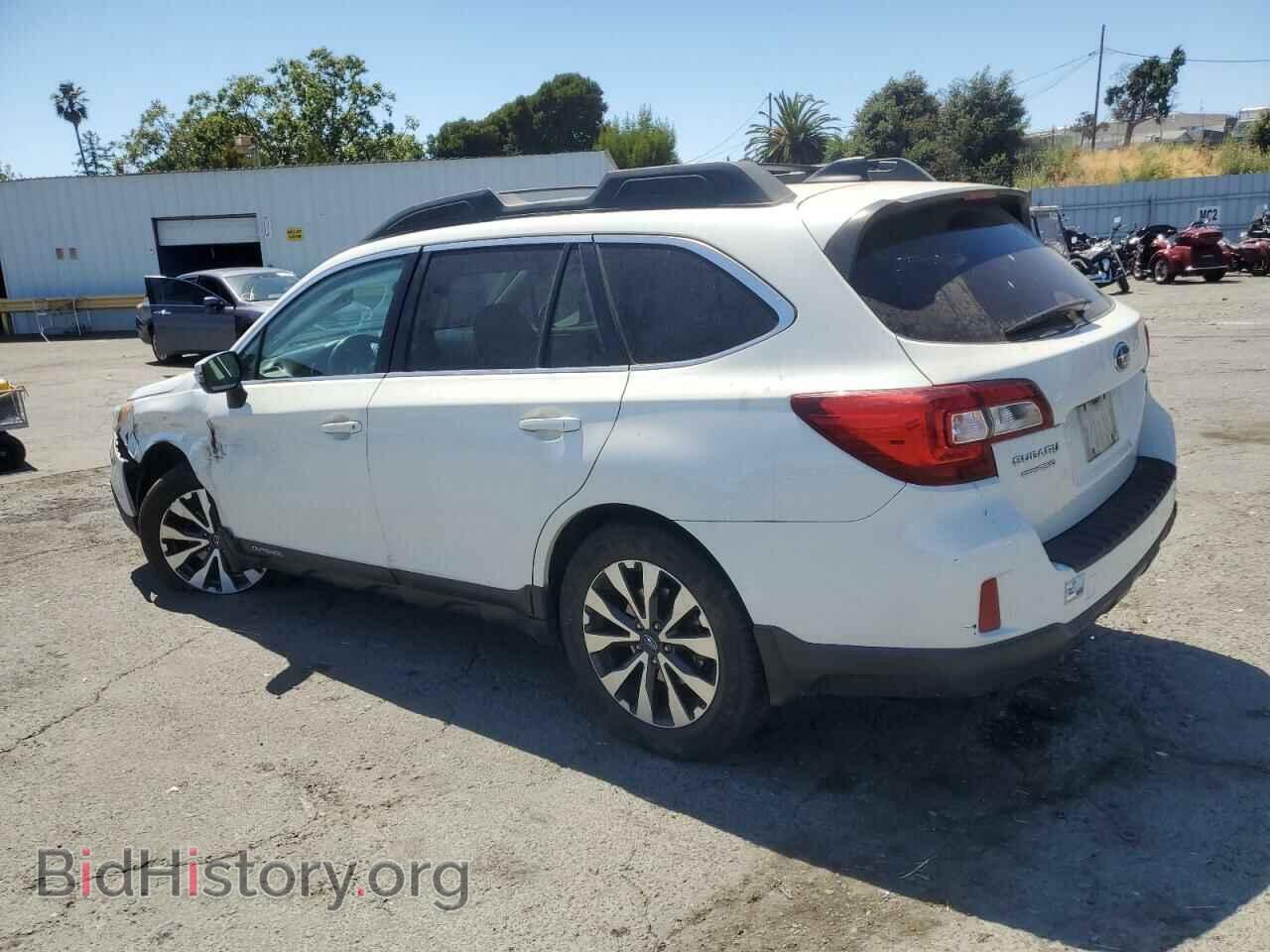 2016 SUBARU OUTBACK - VIN: 4S4BSANC9G3241233 - Фото 2