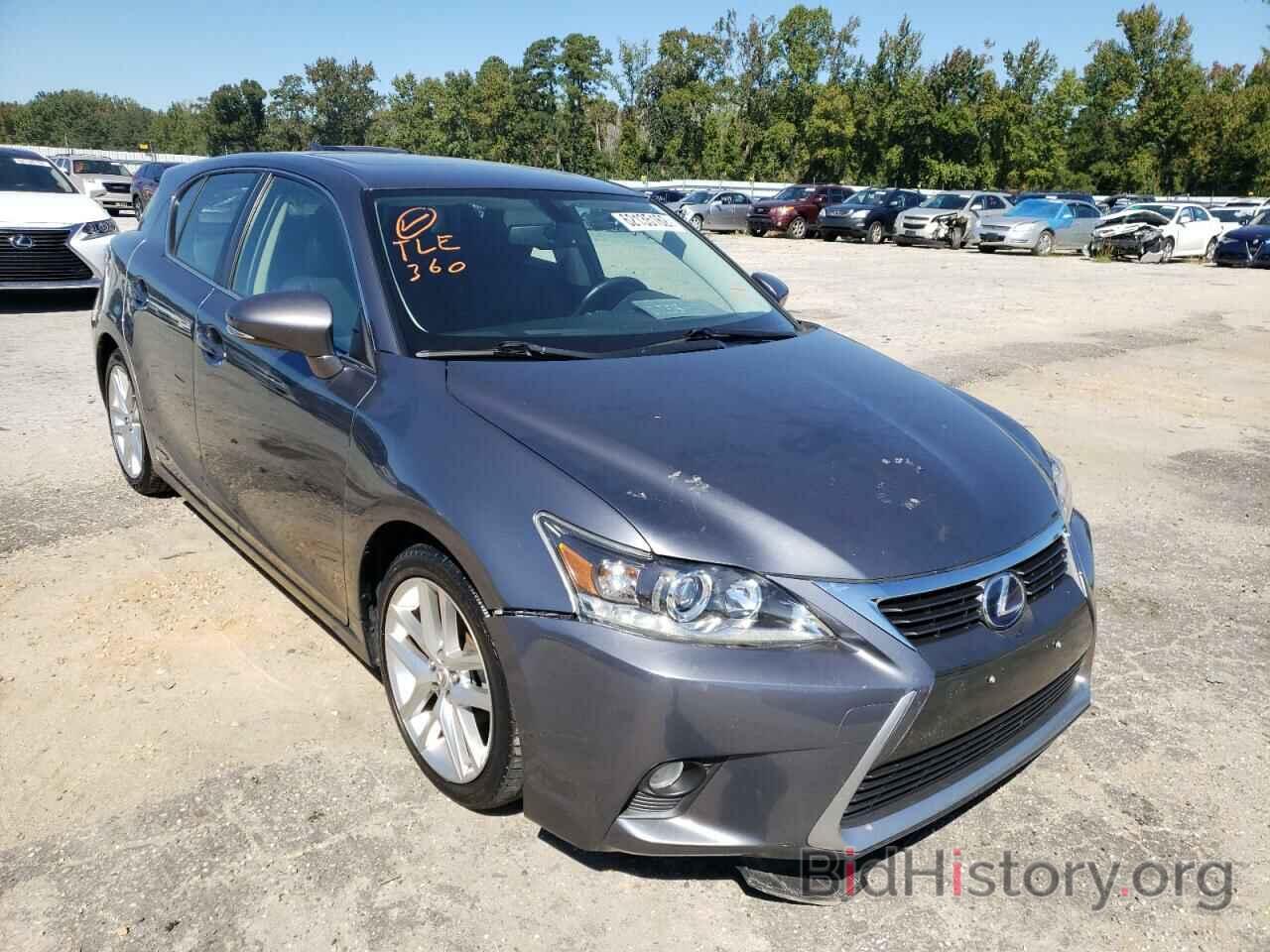 Photo JTHKD5BH5F2219741 - LEXUS CT 200 2015