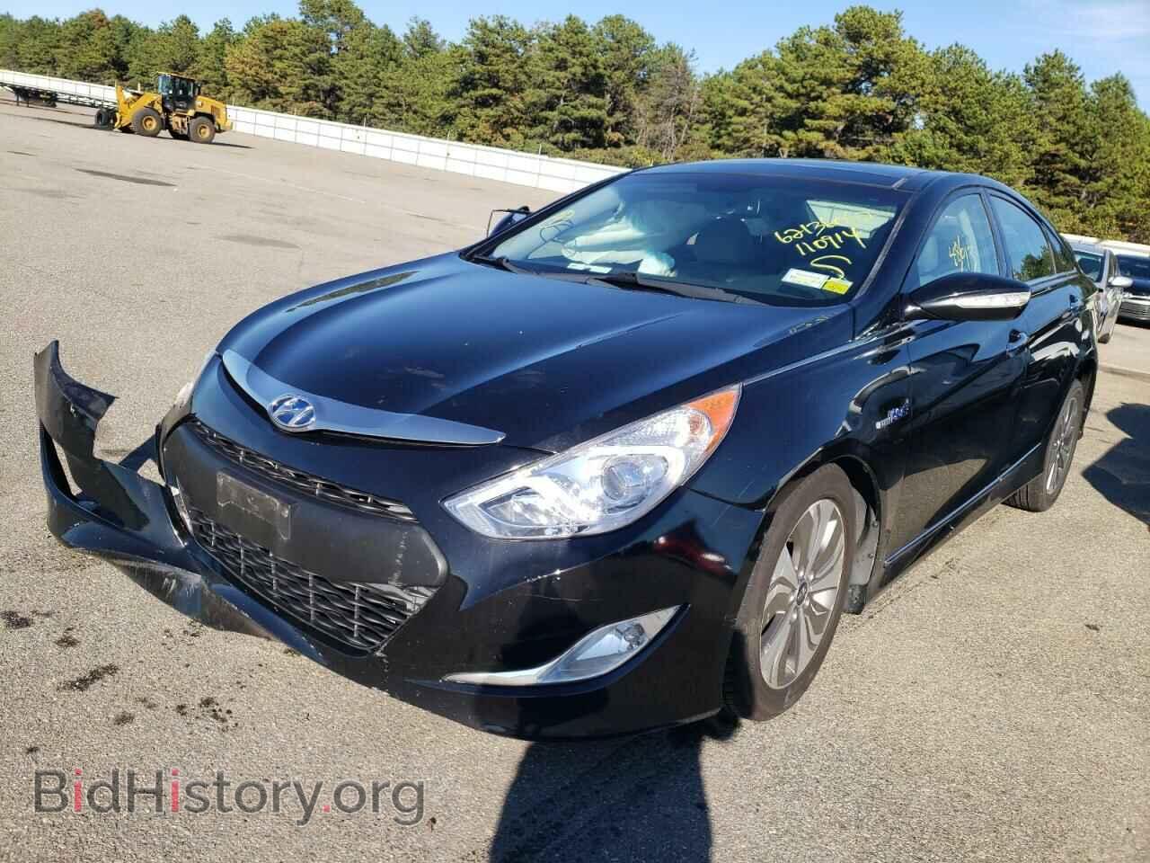 2014 HYUNDAI SONATA - VIN: KMHEC4A4XEA110914 - Фото 2