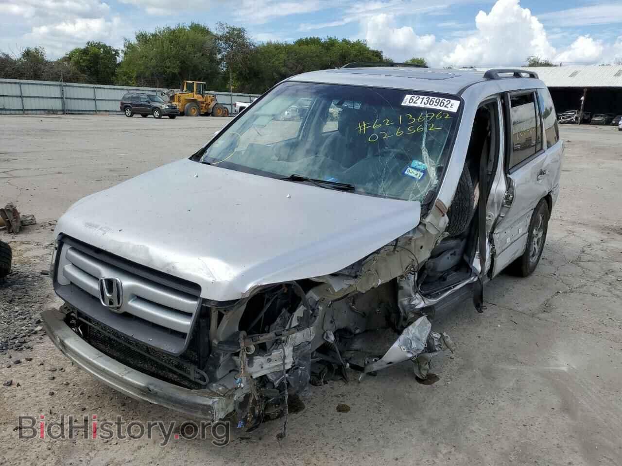 2006 HONDA PILOT - VIN: 5FNYF28566B026562 - Фото 2