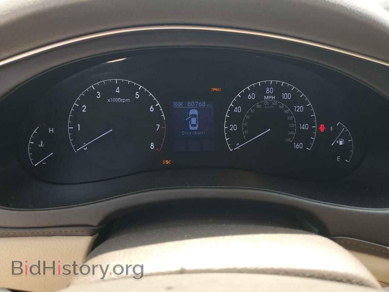 2012 HYUNDAI GENESIS - VIN: KMHGC4DD4CU201953 - Фото 9