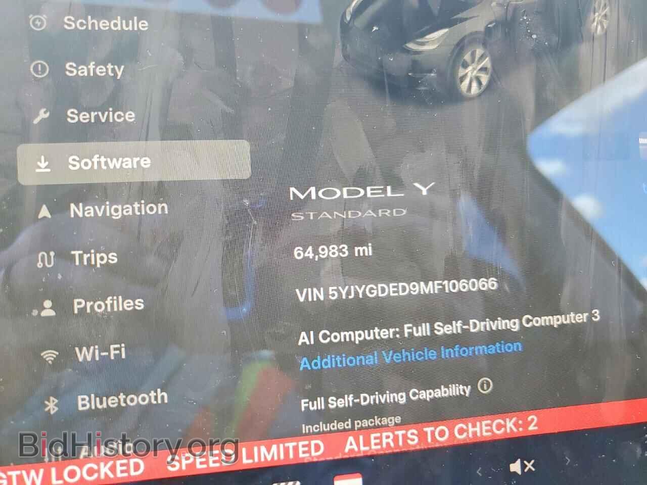 2021 TESLA MODEL Y - VIN: 5YJYGDED9MF106066 - Photo 9