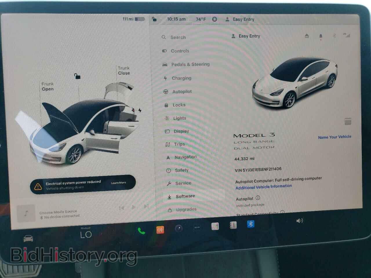 2022 TESLA MODEL 3 - VIN: 5YJ3E1EB8NF211406 - Photo 9