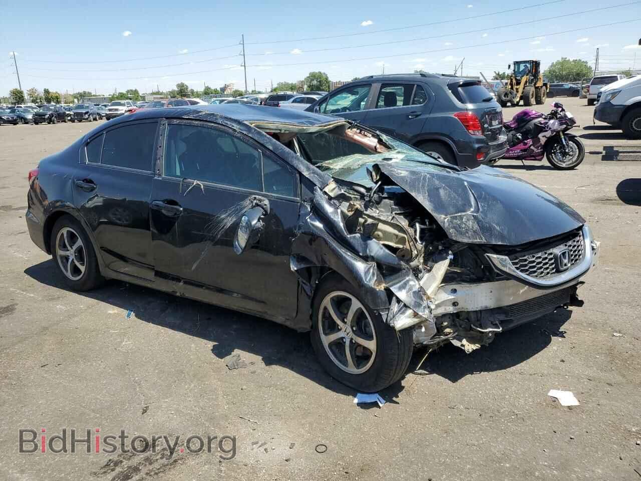 2015 HONDA CIVIC - VIN: 2HGFB2F75FH523055 - Фото 4