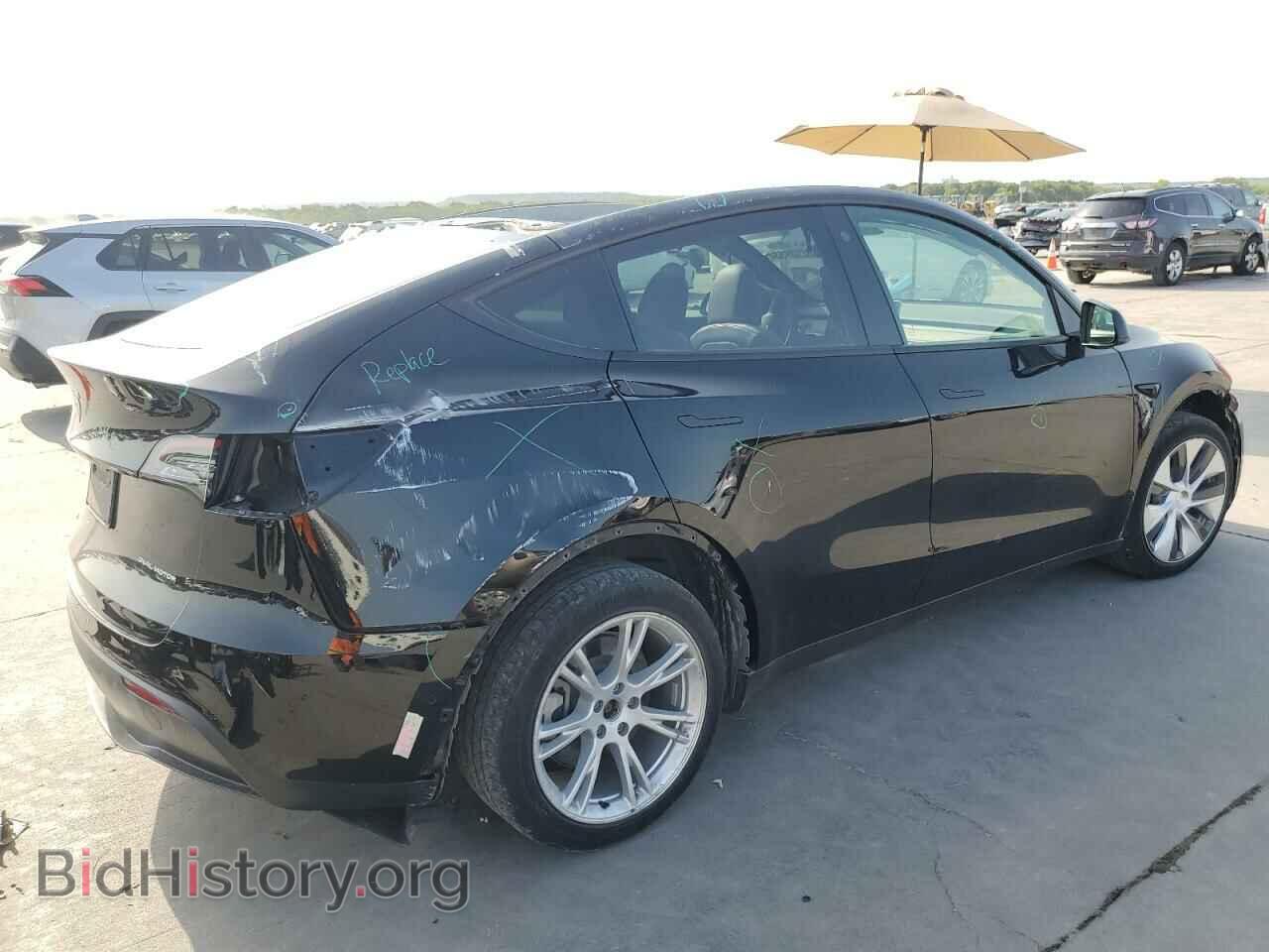 2022 TESLA MODEL Y - VIN: 7SAYGDEE2NF380013 - Фото 3