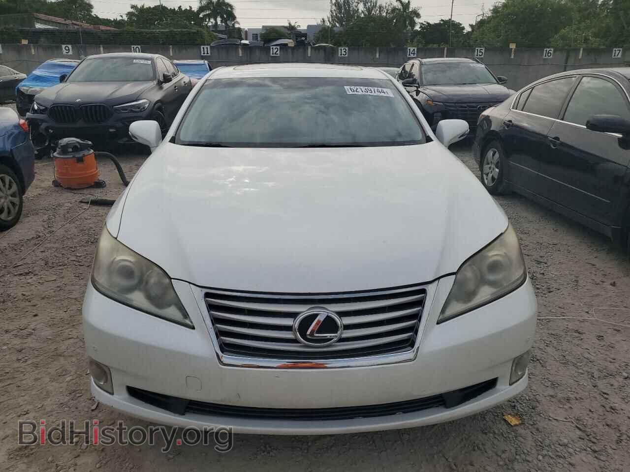 2012 LEXUS ES350 - VIN: JTHBK1EG7C2506365 - Фото 5