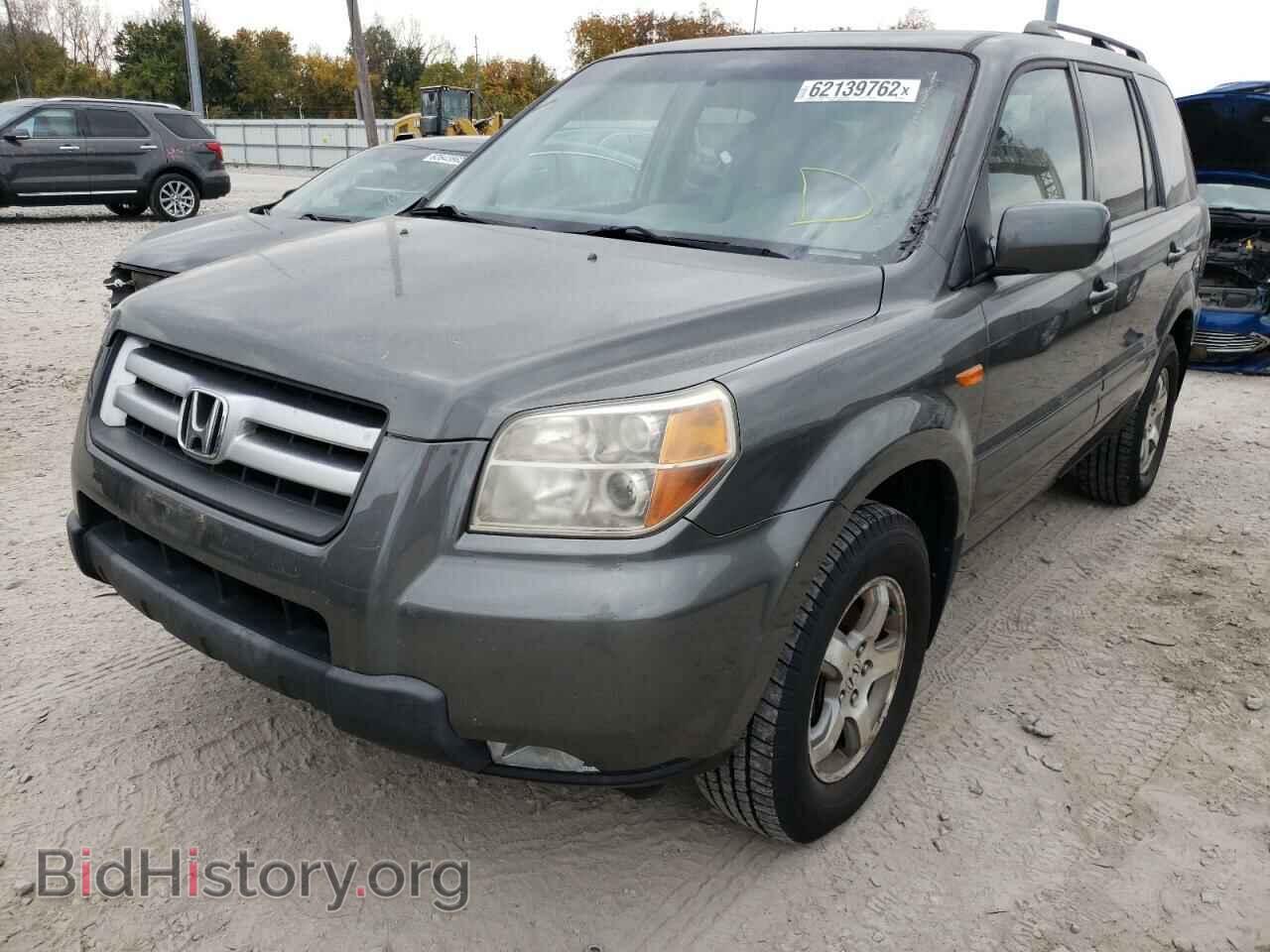 2007 HONDA PILOT - VIN: 2HKYF18597H527443 - Фото 2