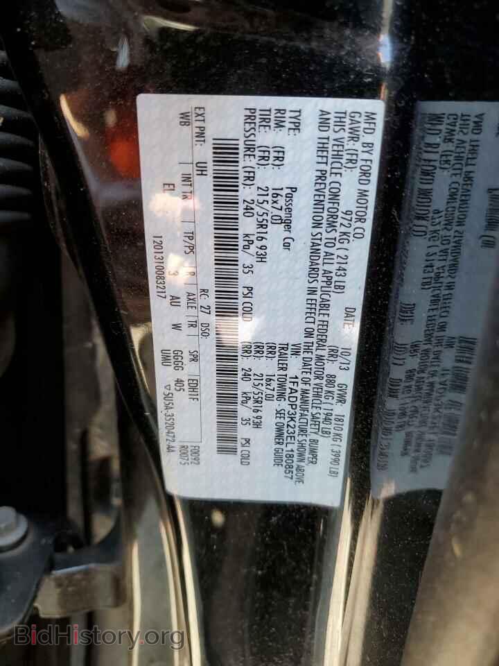 2014 FORD FOCUS - VIN: 1FADP3K23EL180857 - Photo 13