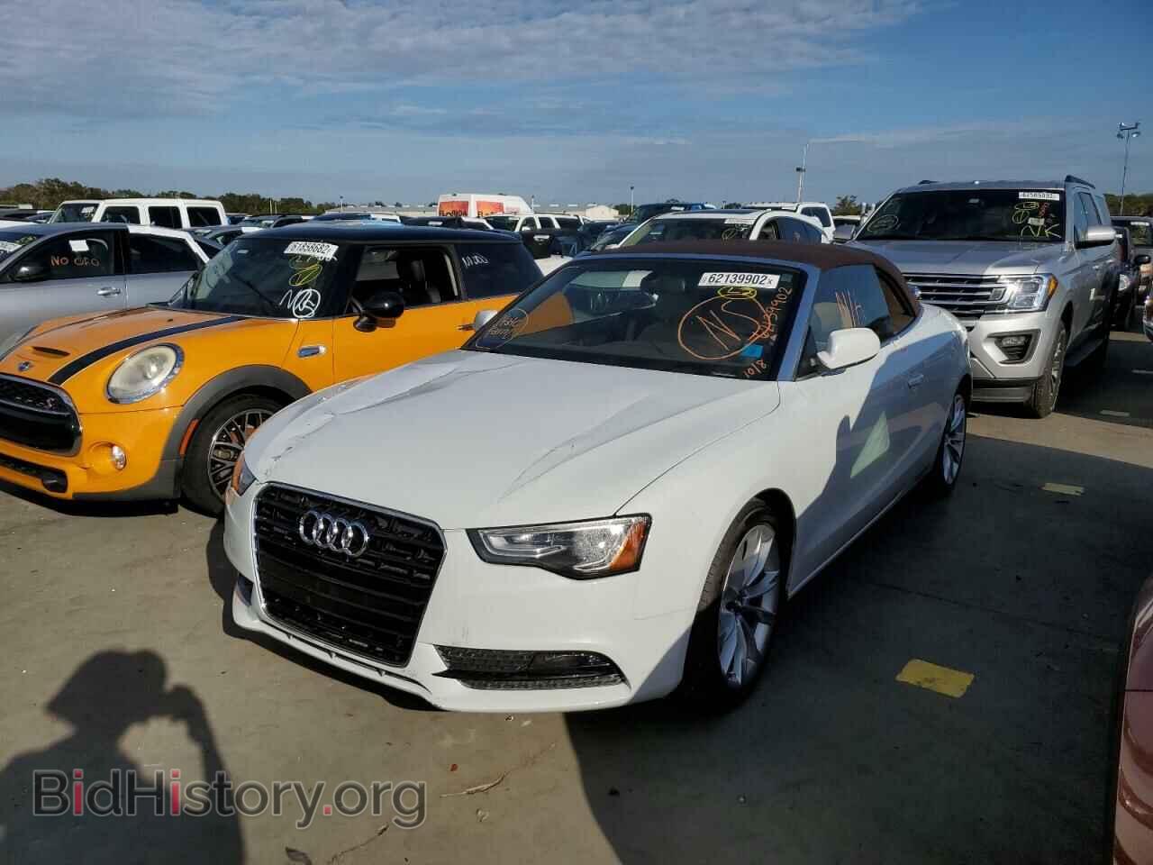 2014 AUDI A5 - VIN: WAUCFAFH4EN005885 - Фото 2