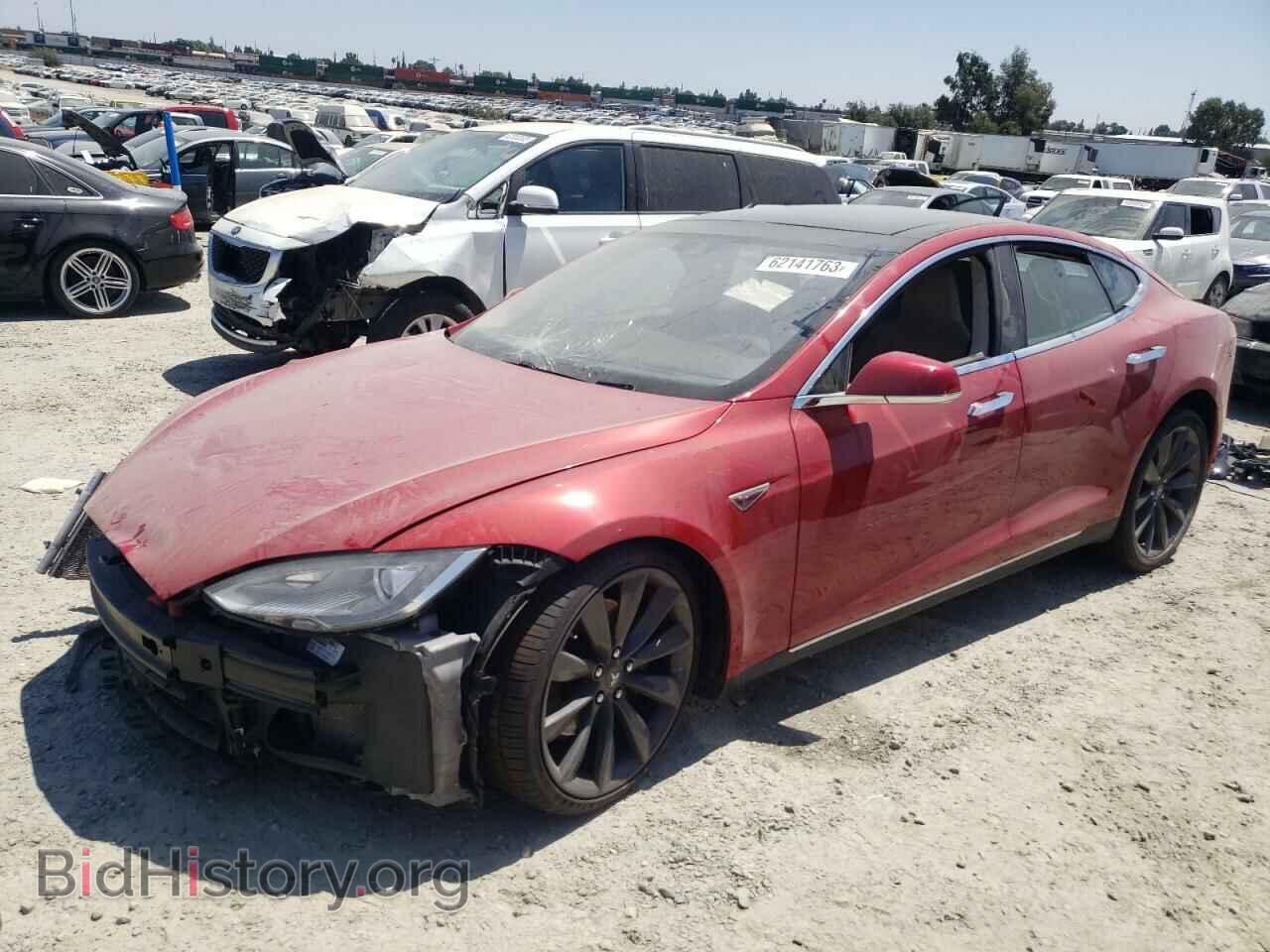 Photo 5YJSA1S17FFP76167 - TESLA MODEL S 2015