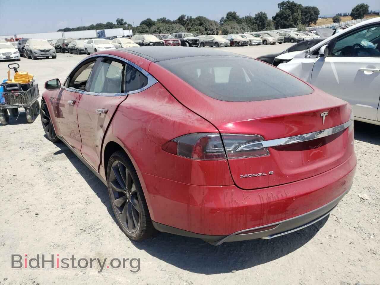 2015 TESLA MODEL S - VIN: 5YJSA1S17FFP76167 - Фото 2