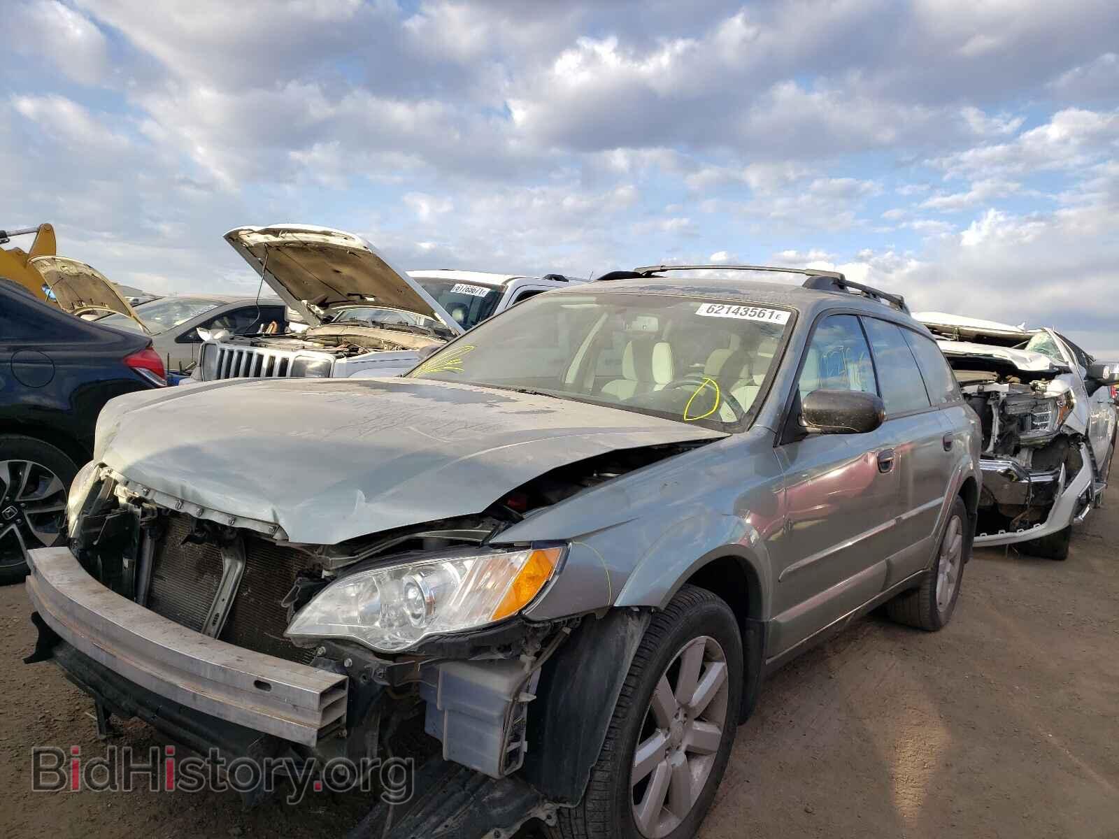2009 SUBARU OUTBACK - VIN: 4S4BP61C697338079 - Фото 2