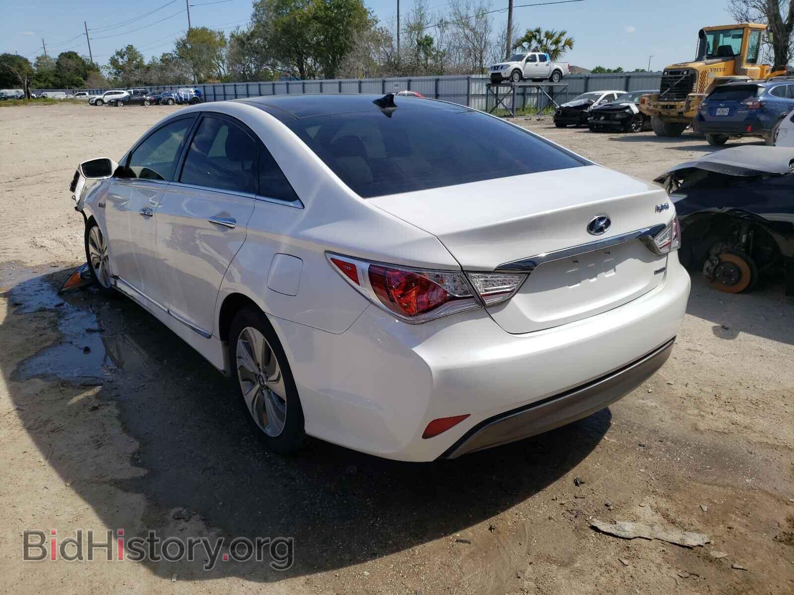 2014 HYUNDAI SONATA - VIN: KMHEC4A40EA105981 - Фото 3