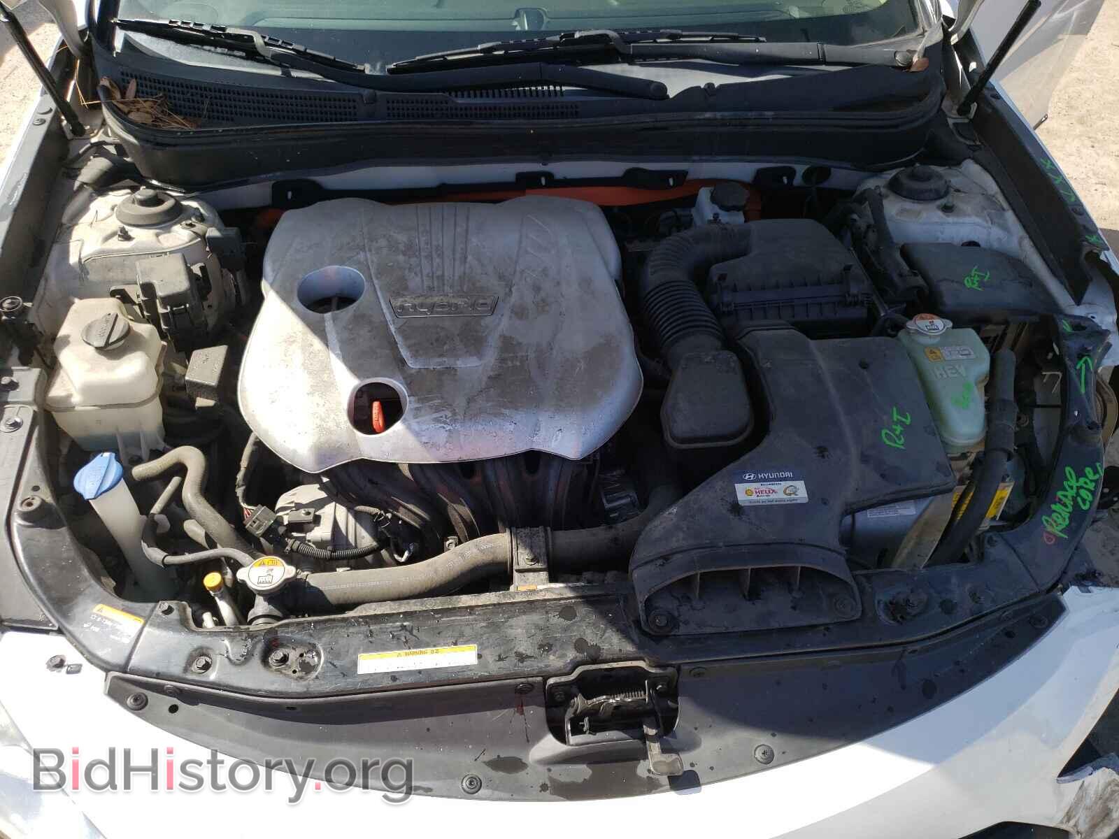 2014 HYUNDAI SONATA - VIN: KMHEC4A40EA105981 - Фото 7