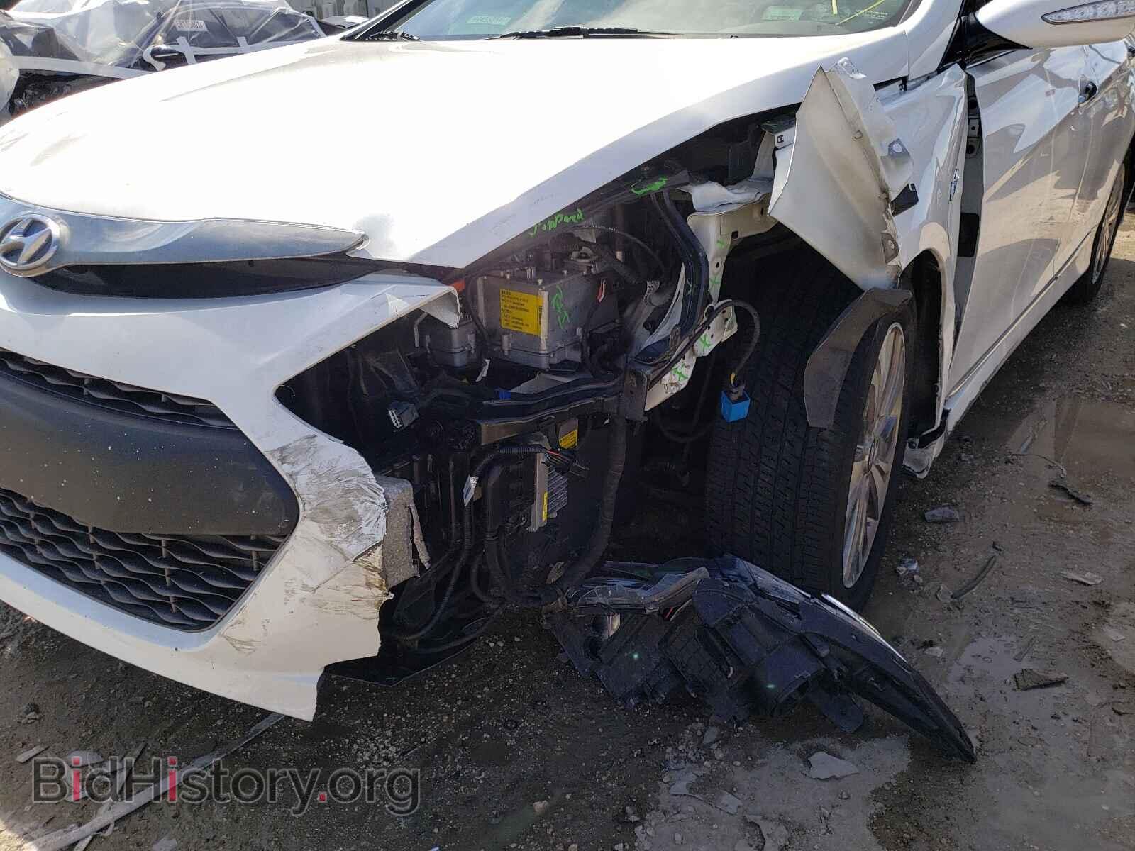 2014 HYUNDAI SONATA - VIN: KMHEC4A40EA105981 - Фото 9