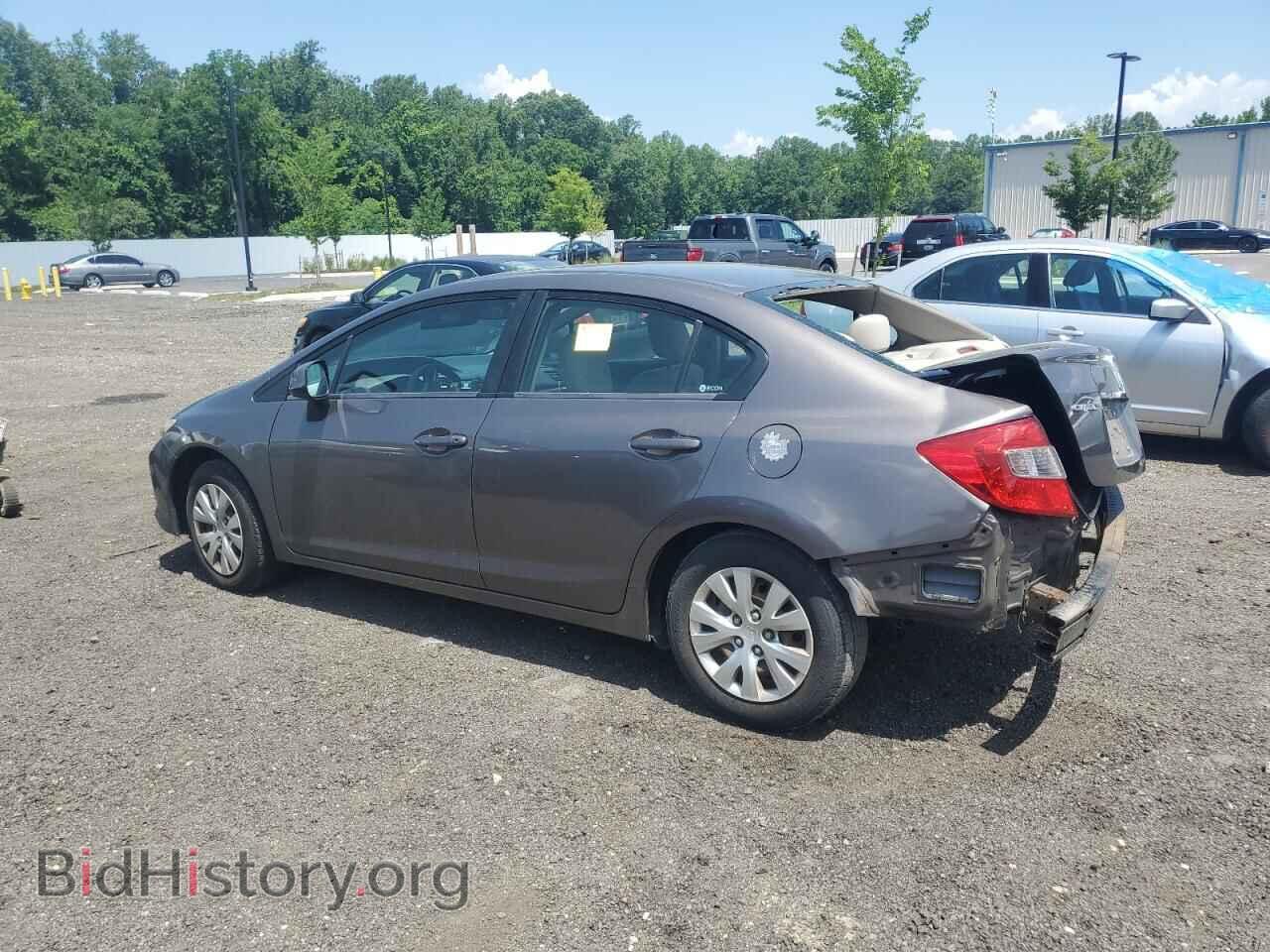 2012 HONDA CIVIC - VIN: 19XFB2F56CE068074 - Фото 2
