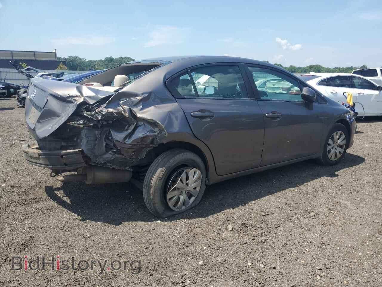2012 HONDA CIVIC - VIN: 19XFB2F56CE068074 - Фото 3