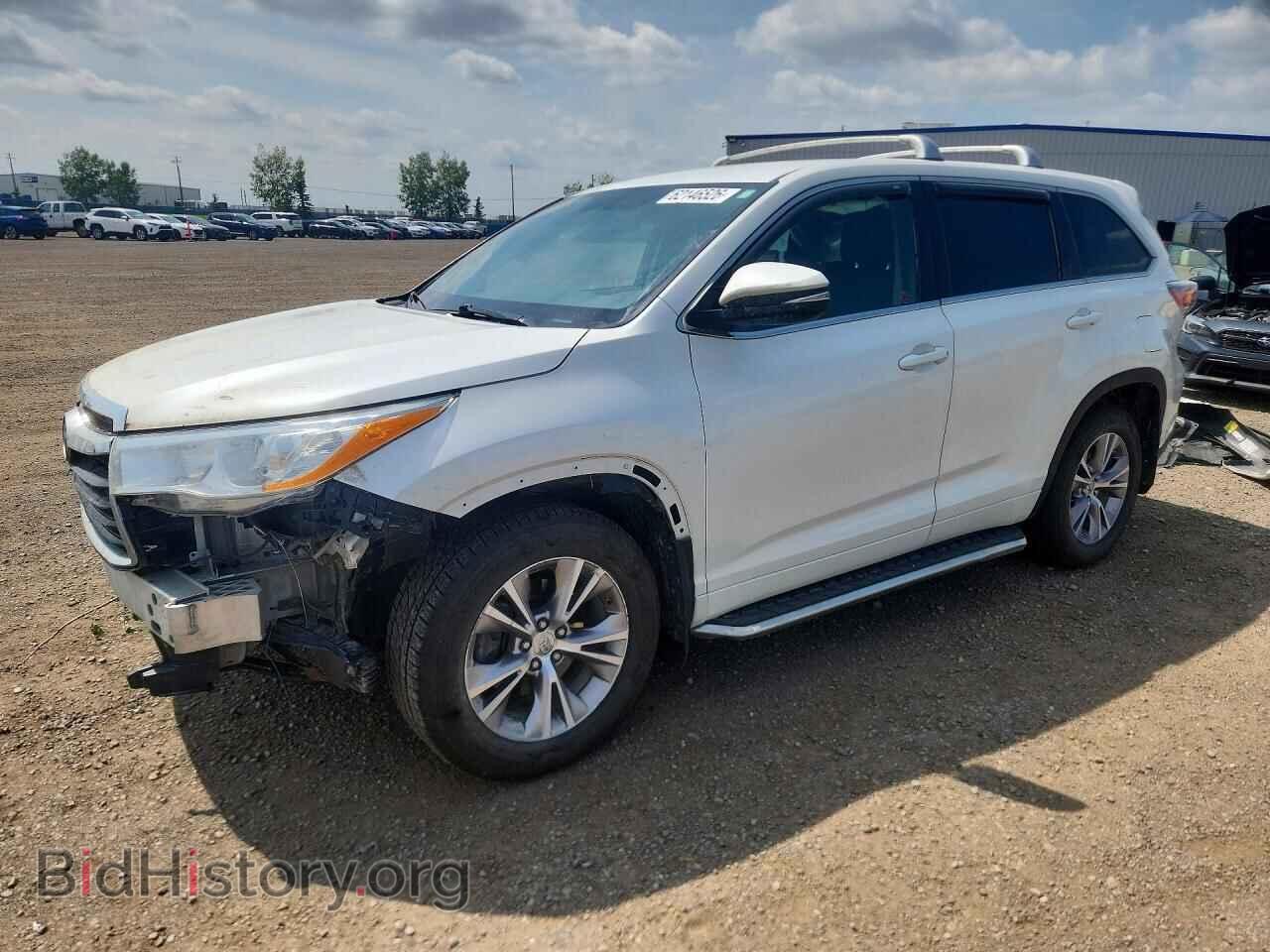 Photo 5TDBKRFH8FS136354 - TOYOTA HIGHLANDER 2015