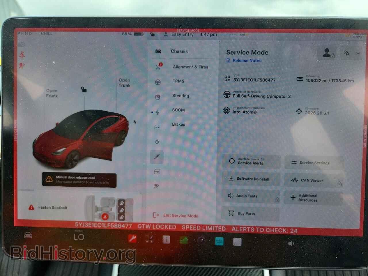 2020 TESLA MODEL 3 - VIN: 5YJ3E1EC1LF586477 - Photo 9