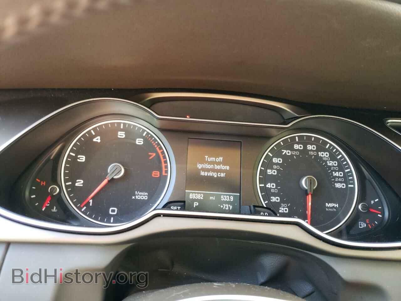 2013 AUDI A4 - VIN: WAUFFAFL8DN020423 - Фото 9