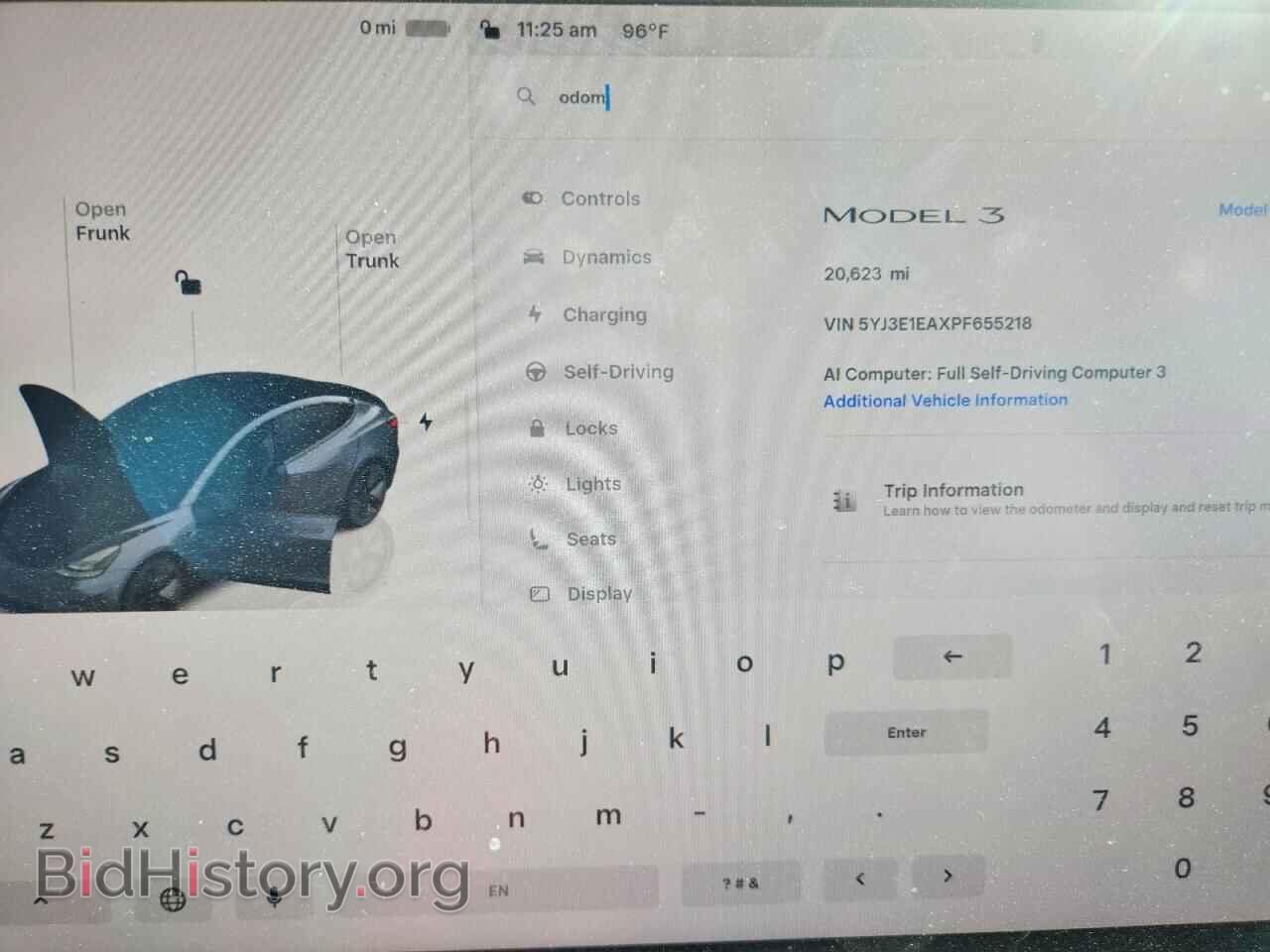 2023 TESLA MODEL 3 - VIN: 5YJ3E1EAXPF655218 - Фото 9