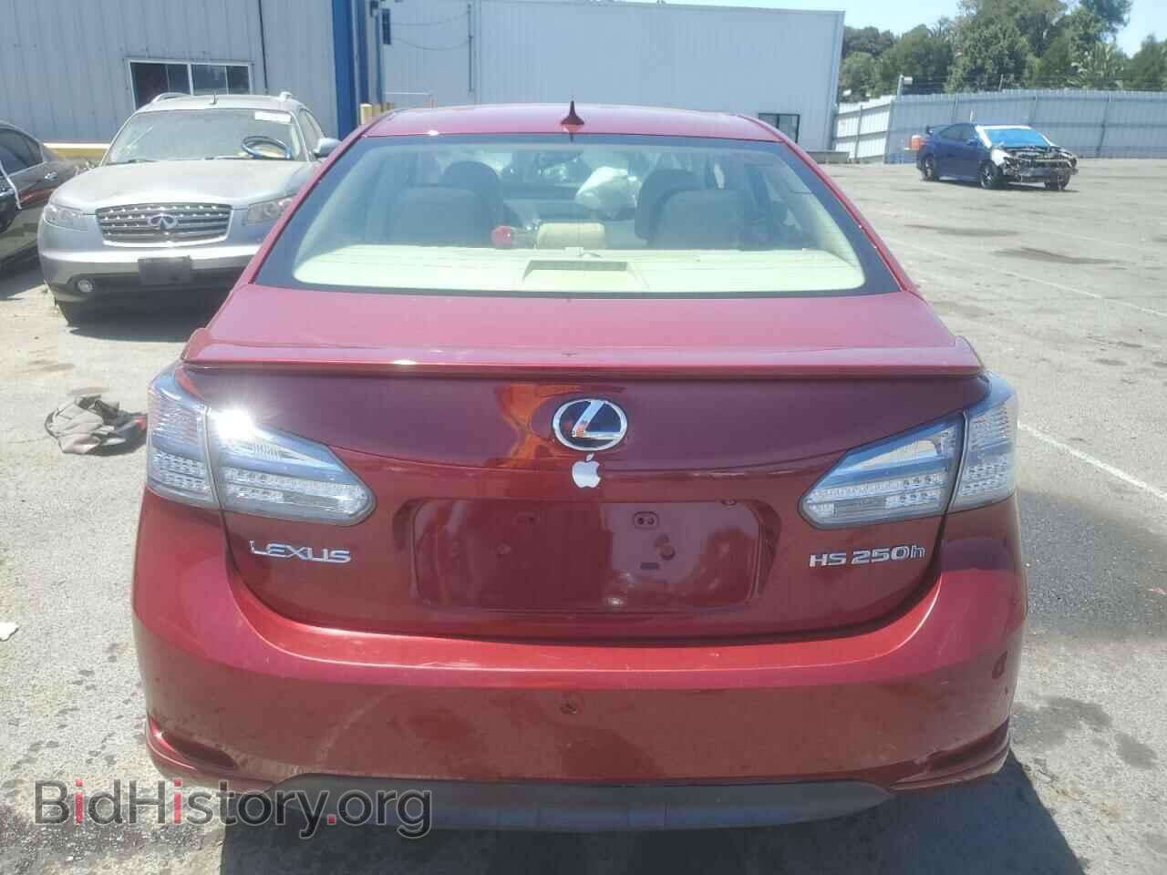 2010 LEXUS HS - VIN: JTHBB1BA4A2026944 - Фото 6