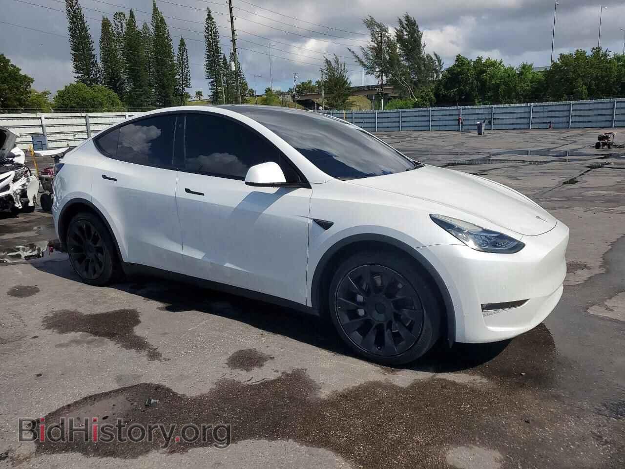 2022 TESLA MODEL Y - VIN: 7SAYGDEE1NF307103 - Фото 4
