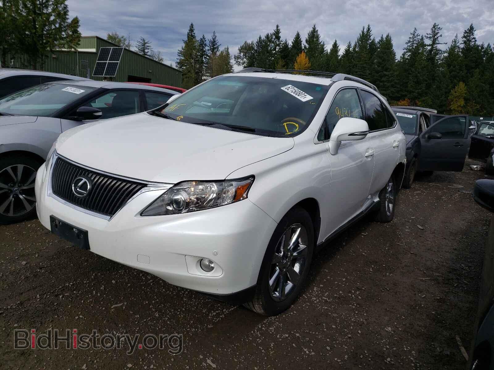 2012 LEXUS RX350 - VIN: 2T2BK1BA3CC128589 - Фото 2