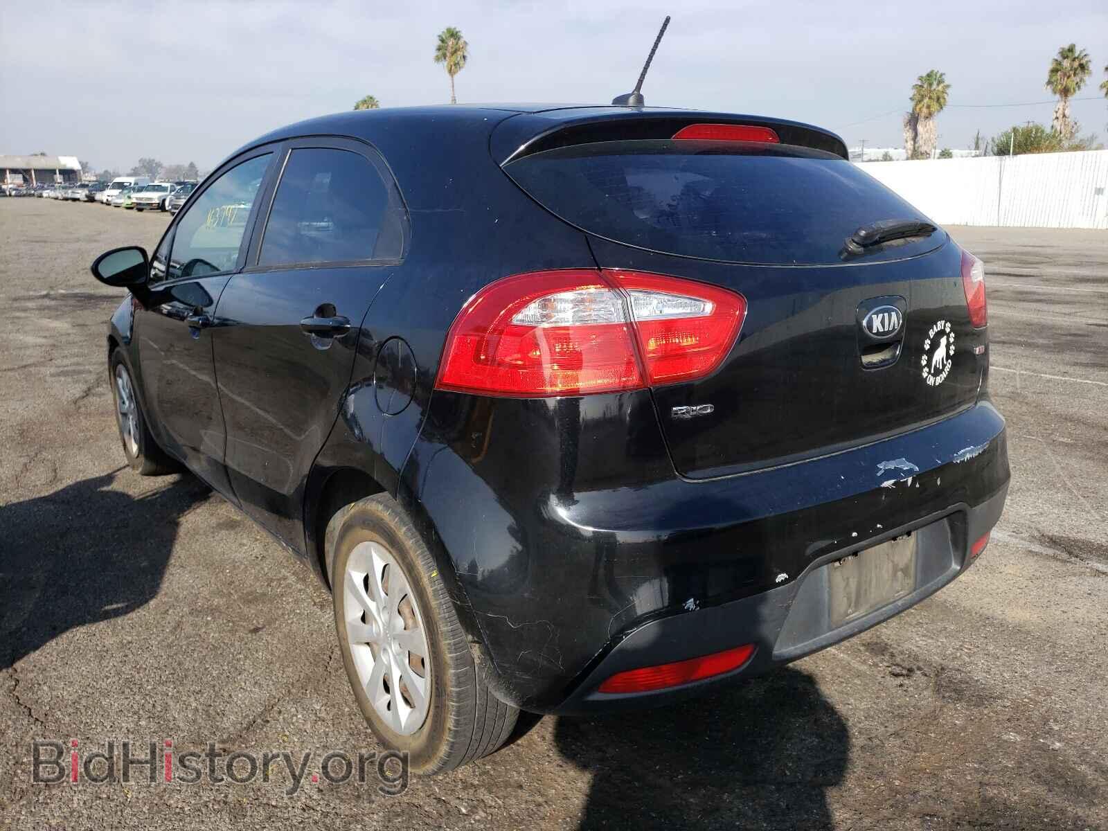 2013 KIA RIO - VIN: KNADM5A37D6205441 - Фото 3