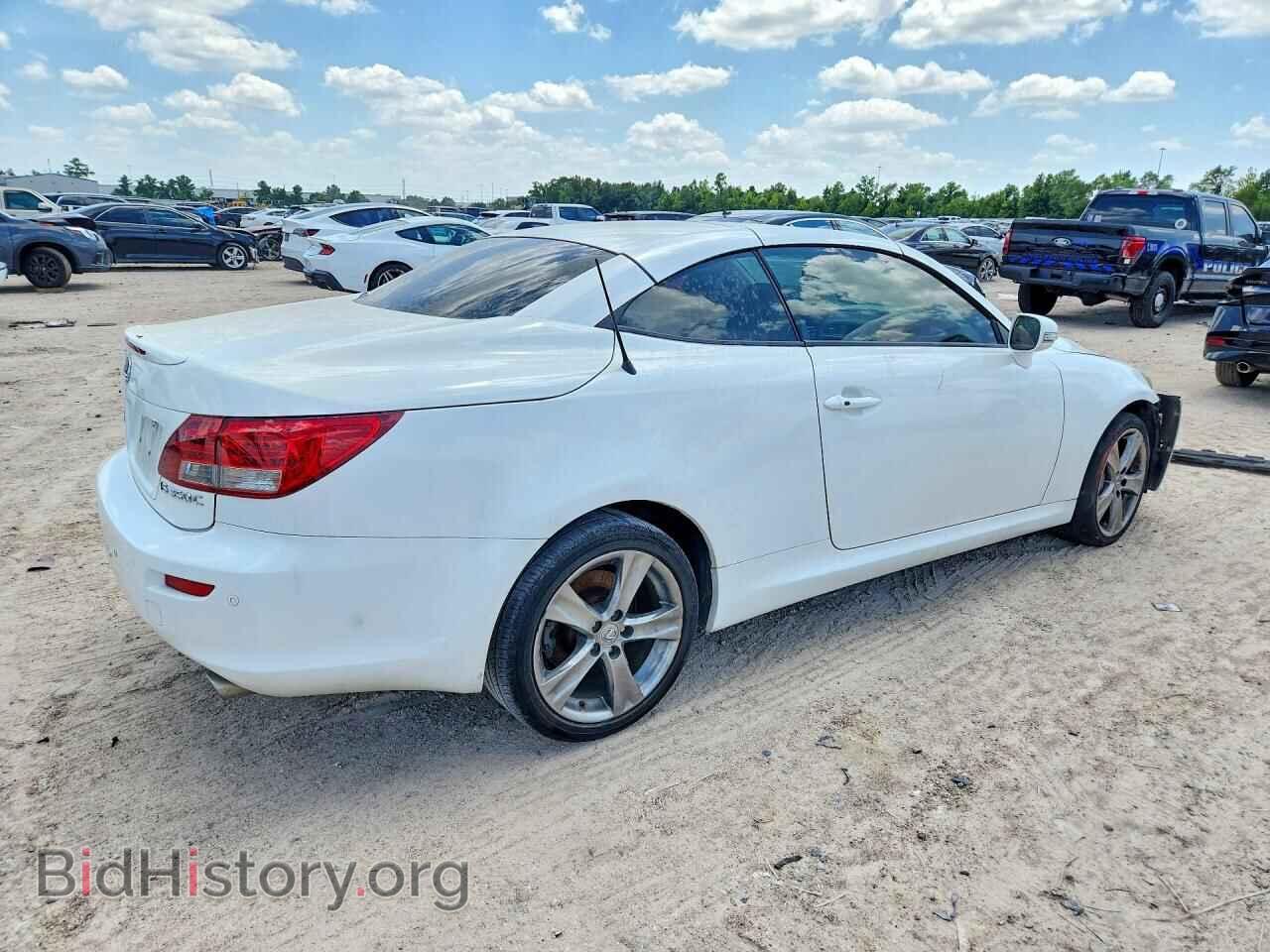 2012 LEXUS IS - VIN: JTHFE2C26C2507383 - Photo 3