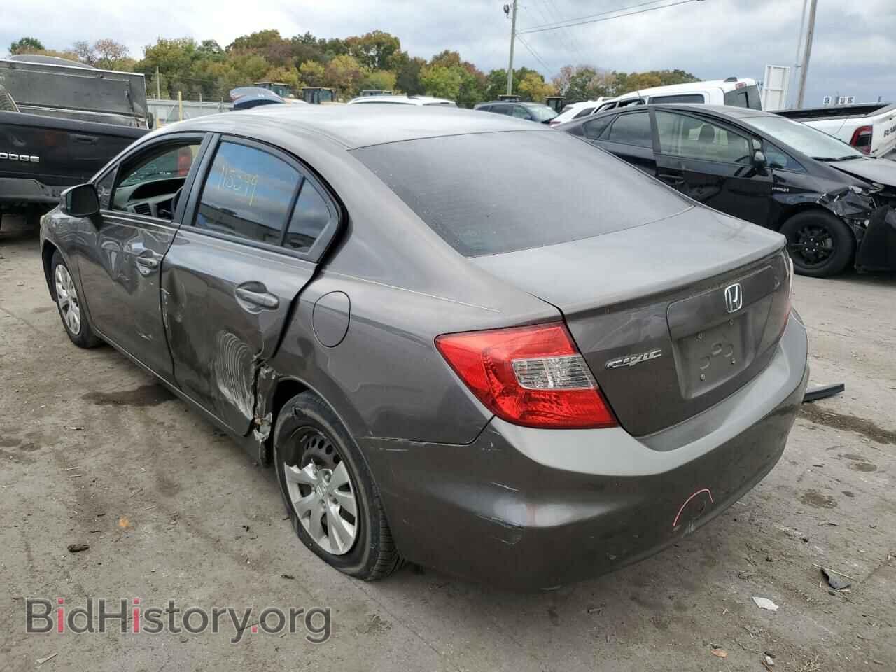 2012 HONDA CIVIC - VIN: 19XFB2F50CE013572 - Фото 3