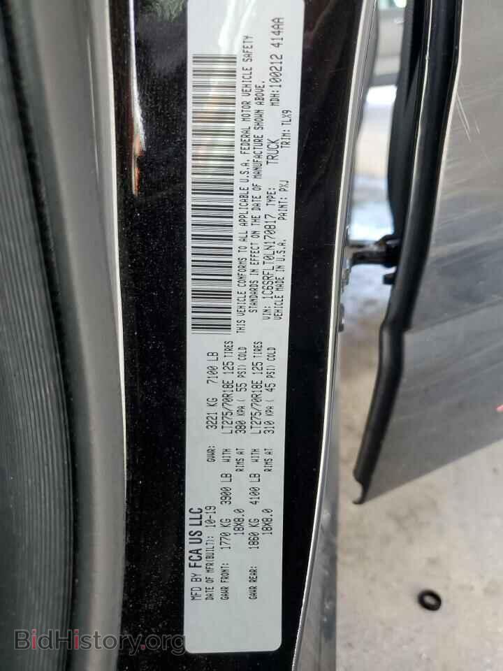 2020 RAM 1500 - VIN: 1C6SRFLT0LN170817 - Фото 12