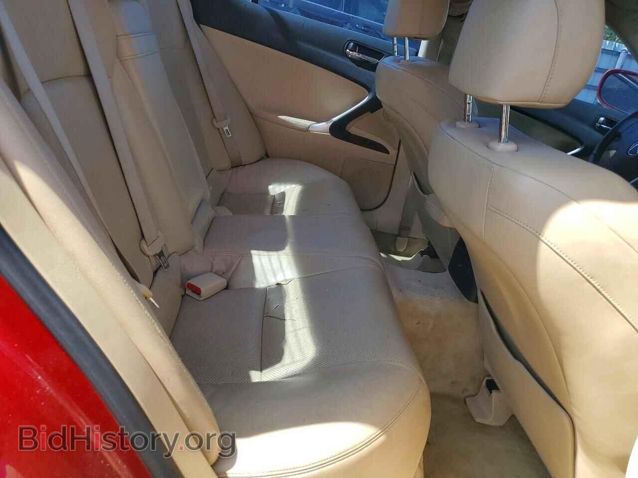 2007 LEXUS IS - VIN: JTHBK262572050185 - Фото 10