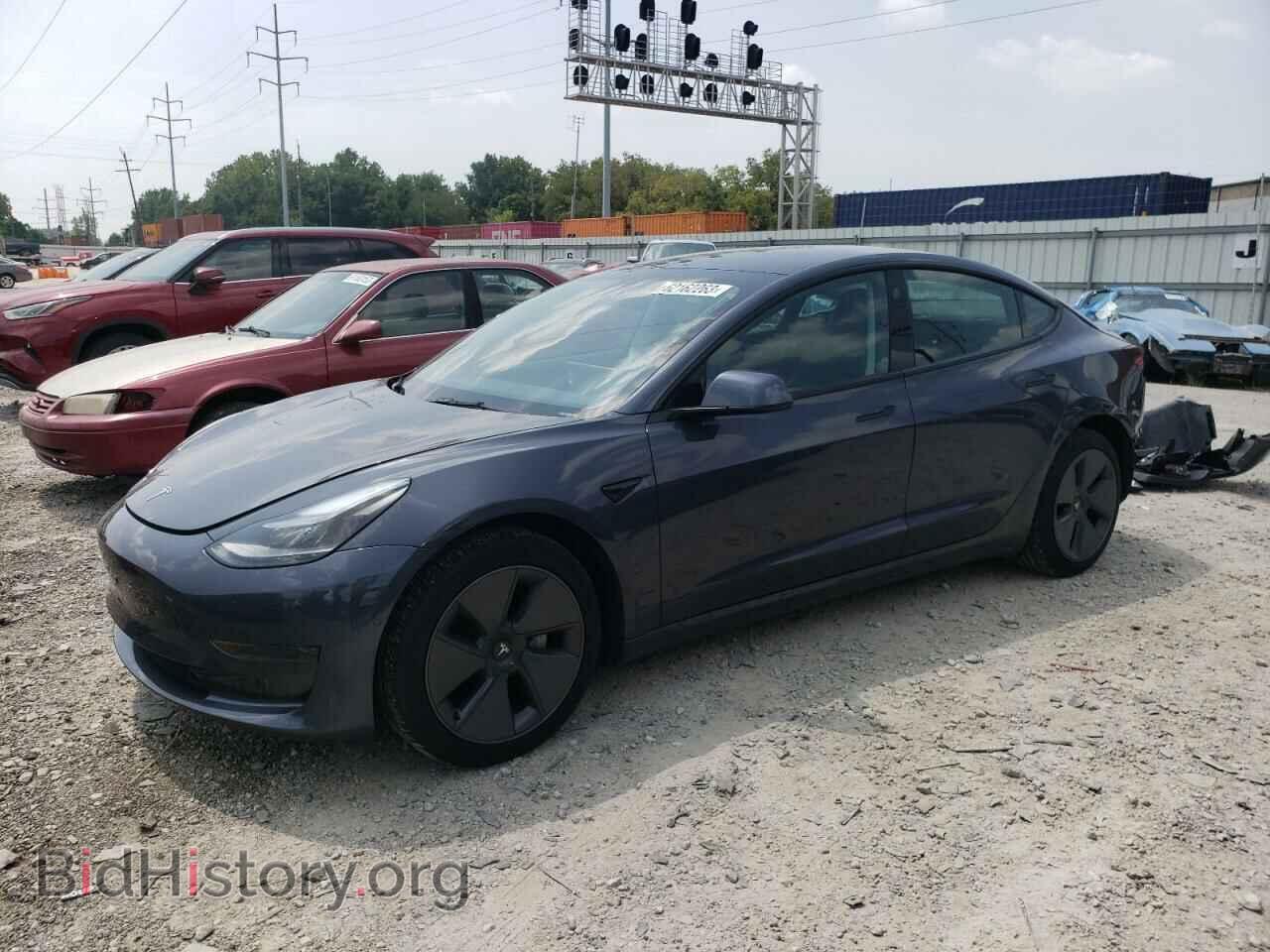 Photo 5YJ3E1EA3NF102021 - TESLA MODEL 3 2022