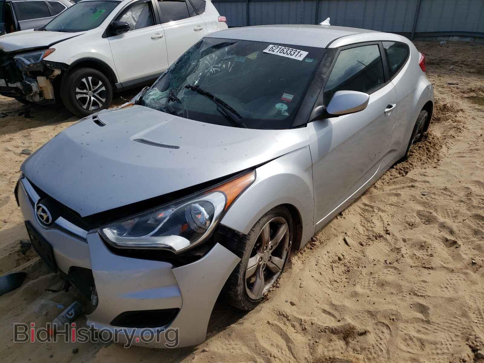 2012 HYUNDAI VELOSTER - VIN: KMHTC6AD3CU042051 - Фото 2
