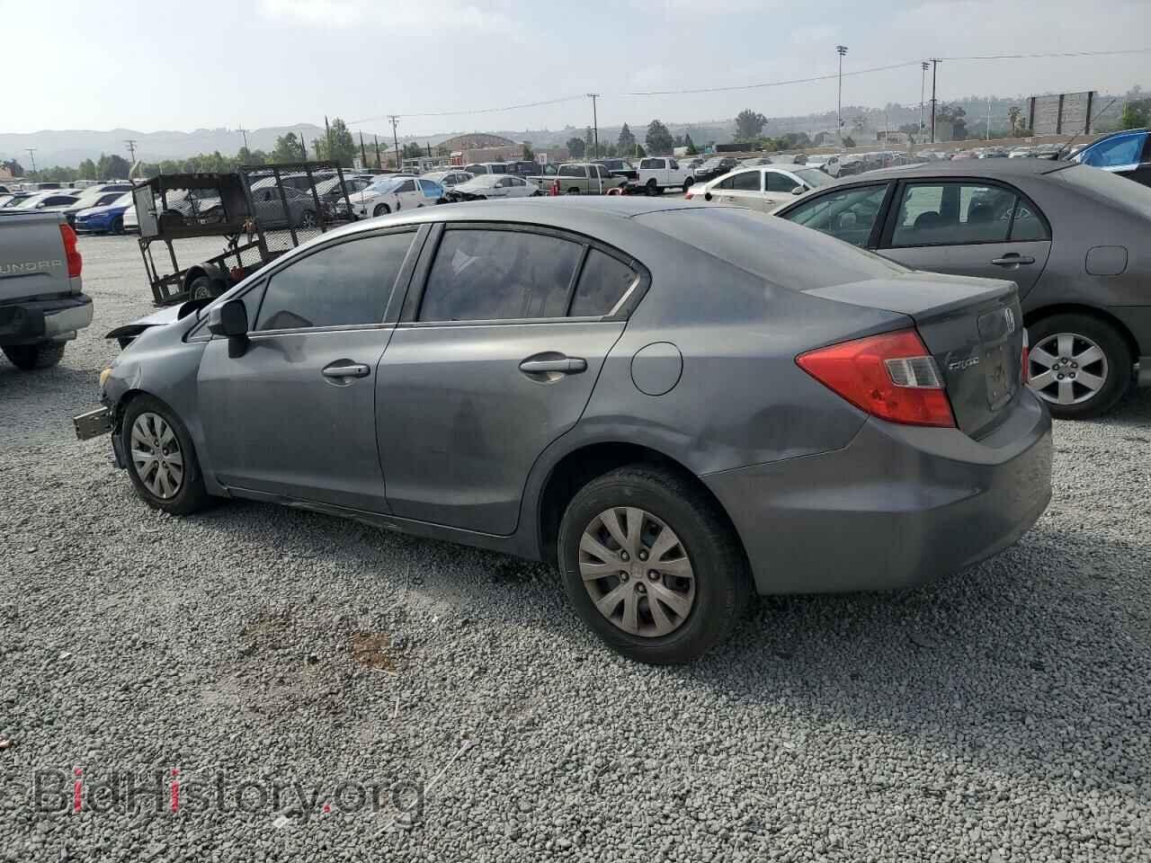 2012 HONDA CIVIC - VIN: 19XFB2F51CE373062 - Фото 2