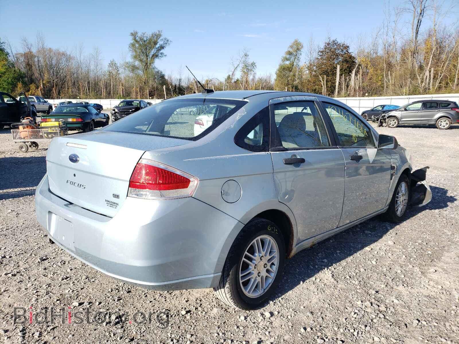 2008 FORD FOCUS - VIN: 1FAHP35N58W155226 - Фото 4
