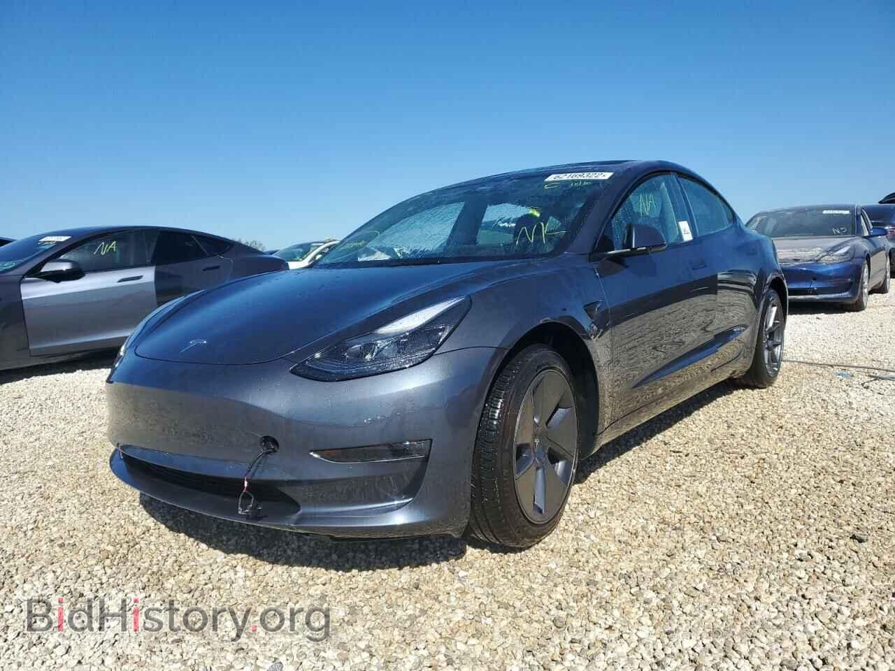 2022 TESLA MODEL 3 - VIN: 5YJ3E1EB2NF104562 - Фото 2
