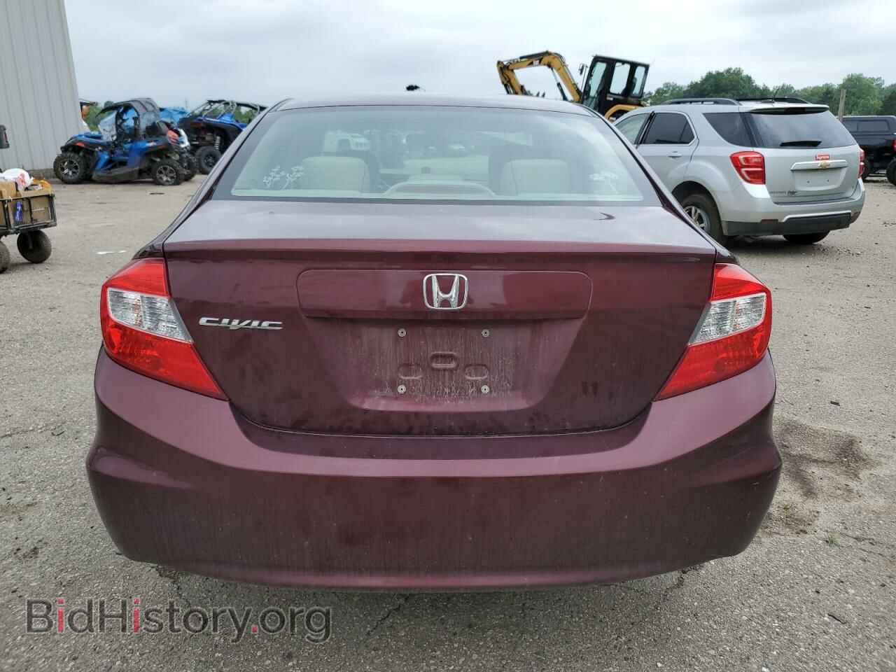 2012 HONDA CIVIC - VIN: 19XFB2F85CE042480 - Фото 6