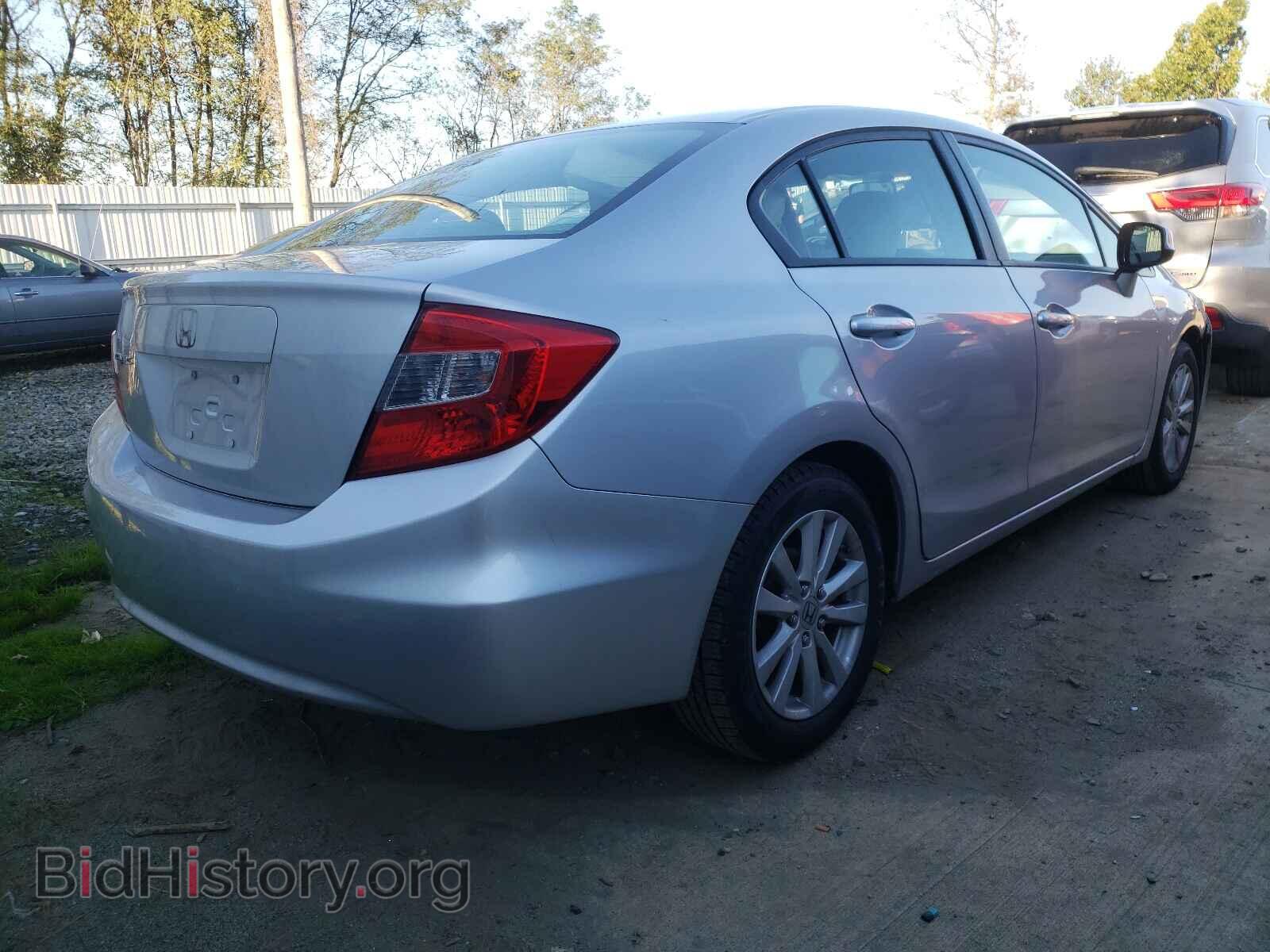 2012 HONDA CIVIC - VIN: 19XFB2F83CE375325 - Фото 3