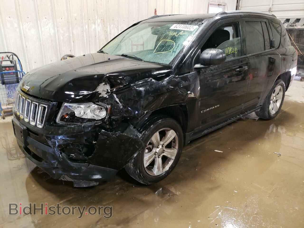 2016 JEEP COMPASS - VIN: 1C4NJCBA3GD665875 - Фото 2